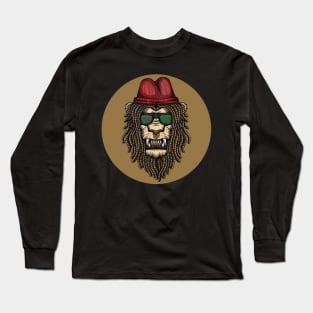 Dreadlocks Lion Long Sleeve T-Shirt